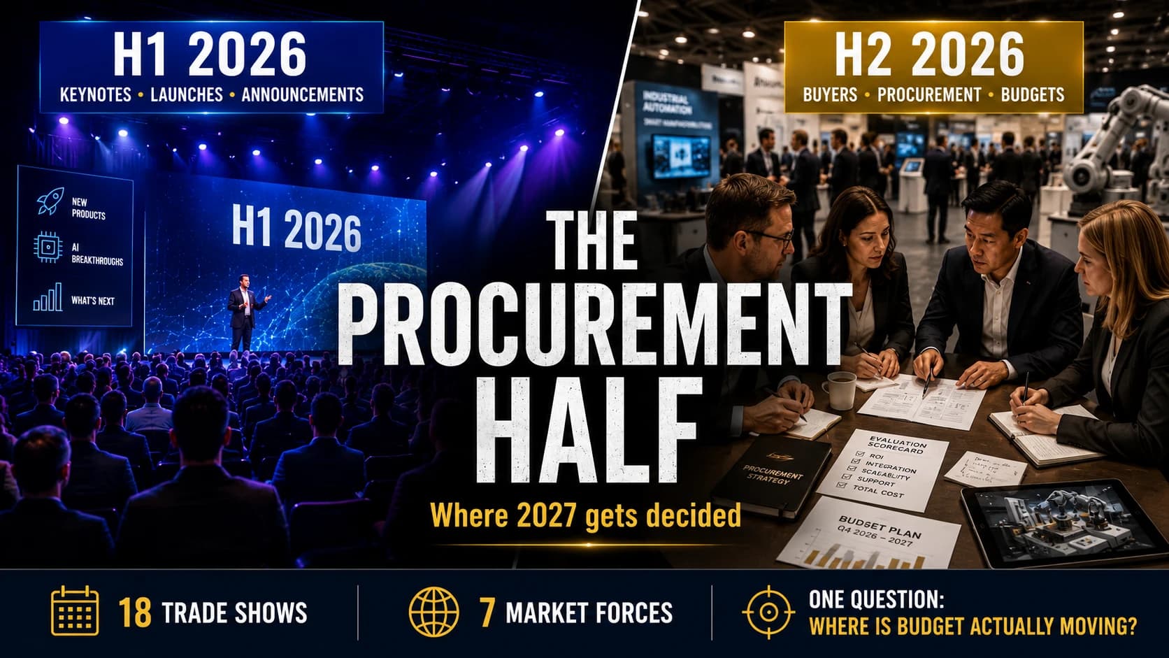 H2 2026 Trade Shows: What to Watch — and What Actually Matters