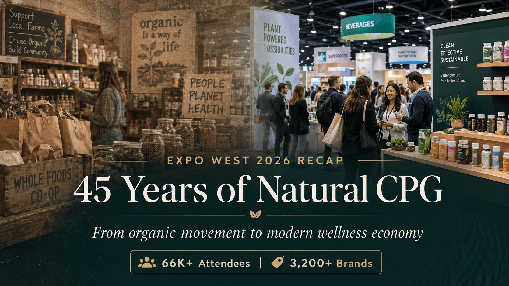 Natural Products Expo West 2026 Recap: Protein, Regenerative Ag, and 45 Years of Natural CPG
